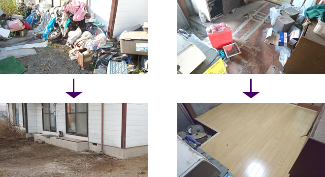 台所ゴミ整理+リフォーム